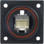 Product image for PANEL MOUNT ETHERNET CONNECTOR FLANGE