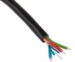 Product image for 3 CORE UNSCREENED CABLE,7X0.2MM 25M