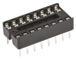 Product image for 16W IC SOCKET STAMPED CONTACTS