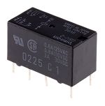 Product image for RELAY DPDT MINIATURE, 2A 9VDC