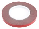 Product image for HI-BOND D/S GRY A/FOAM TAPE 0.8X12MMX10M