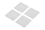 Product image for HI-BOND D/S ADH PADS CLEAR 30X30MMX12PCS