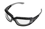 Product image for Bolle Tracker 2 Anti-Mist UV Safety Glasses, Clear Polycarbonate Lens, Scratch Resistant, Vented