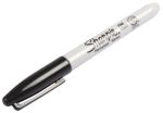 Product image for SHARPIE PEN FINE MARKER BLACK 12 TUCK