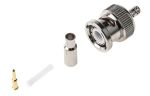 Product image for BNC STRAIGHT CRIMP PLUG 50 OHM