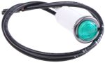 Product image for 12.7MM GREEN NEON PANEL INDICATOR,230VAC