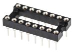 Product image for 16W DIL SOCKET OPEN FRAME SOLDER