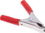 Product image for BATTERY CLIP, 15A, 2.3IN, STEEL, RED