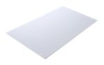 Product image for 19IN. BLANK FRONT PANEL, 6U, RAL 7035