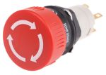 Product image for STOP SWITCH,TWIST RELEASE,51 SERIES,1C/O