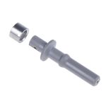 Product image for GREY SIMPLEX FIBRE CONNECTOR/CRIMP RING