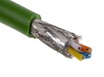 Product image for Siemens Green PVC Cat5 Cable SF/UTP, 20m Unterminated/Unterminated