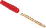 Product image for 2mm multilam test lead plug,red