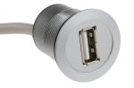 Product image for HAR-PORT USB2.0 A-A COUPLER + CABLE 1.5M