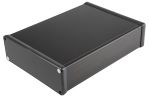 Product image for EXTRUDED ALUMINIUM ENCLOSURE, BLACK