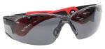 Product image for Bolle RUSH+ Anti-Mist UV Safety Glasses, Grey Polycarbonate Lens, Scratch Resistant, Vented
