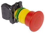 Product image for EMERGENCY STOP 40MM PULL RELEASE RED 1NC