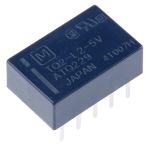 Product image for RELAY,LATCHING,DPDT-NO/NC,CTRL-V 5DC,PCB