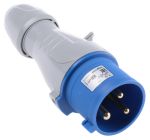 Product image for S PLUG 230V 32A 2P+E IP44