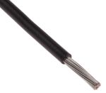 Product image for UL1429 HOOK-UP WIRE 20AWG BLACK 100M