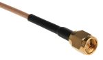 Product image for SMA NON-BOOTED CABLE ASSEMBLY RG-316 6"