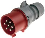 Product image for 32A 6H 6P + E 400V IP44 PLUG