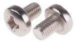 Product image for A2 S/STEEL CROSS PAN HEAD SCREW,M8X12MM