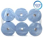 Product image for Kimberly Clark Scott® Rolled Hand Towels Rolled Blue 198 x 200mm Paper Towel, 7200 Sheets