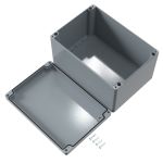 Product image for Rose Aluminium Standard, Grey Die Cast Aluminium Enclosure, IP66, 330 x 230 x 180mm Lloyds Register, Maritime Register,