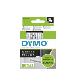 Product image for DYMO D1 BLK ON WHITE LABELLING TAPE,12MM