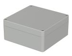 Product image for IP65 ENCLOSURE W/GREY LID,122X120X55MM