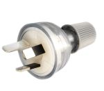 Product image for HPM New Zealand / Australian Mains Connector Type I, 10A, 250 V ac