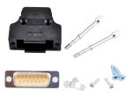 Product image for 15 WAY D SUB PLUG CONNECTOR KIT