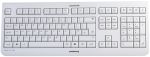 Product image for Cherry Keyboard Wired USB, QWERTY (UK) Grey