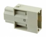 Product image for HAN 100A SINGLE MODULE, MALE