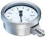 Product image for PRESSURE GAUGE S/STEEL 63MM G1/4 0-10BAR