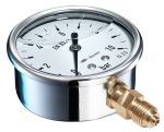 Product image for PRESSURE GAUGE S/STEEL 63MM G1/4 0-16BAR