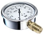 Product image for PRESSURE GAUGE S/STEEL100MM G1/2 0-16BAR