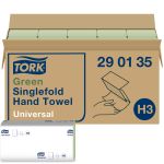 Product image for TORK HAND TOWEL GREEN 200X20