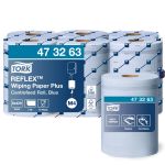 Product image for TORK REFLEX PAPER CENTRE ROLL BLUE 6X150