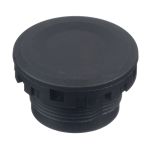 Product image for HW PLASTIC MOUNTING HOLE PLUG BLACK IP65