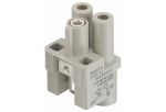 Product image for HARTING Han Q Heavy Duty Power Connector Insert, 2 contacts, 40A, Female