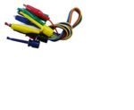 Product image for TEST LEADS CROCODILE - IC CLIP 1000MM