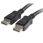 Product image for 10 ft DisplayPort Cable with Latches