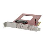 Product image for U.2 TO PCIE ADAPTER - X4 PCIE - FOR 2.5"