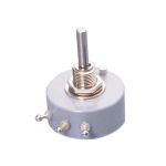 Product image for Copal Electronics 1 Gang Rotary Cermet Potentiometer with an 4 mm Dia. Shaft - 1kΩ, ±2%, 1.5W Power Rating, Linear