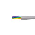 Product image for Alpha Wire 20 Core Unscreened Industrial Cable, 0.35 mm² Grey