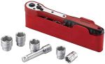 Product image for Teng Tools M1413N1 13 Piece Socket Set, 1/4 in Hexagon Drive