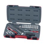 Product image for Teng Tools T1460 60 Piece Socket Set, 1/4 in Hexagon Drive