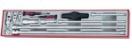 Product image for Teng Tools TTXEXT13 13 Piece Socket Set, 1/4 in Hexagon Drive